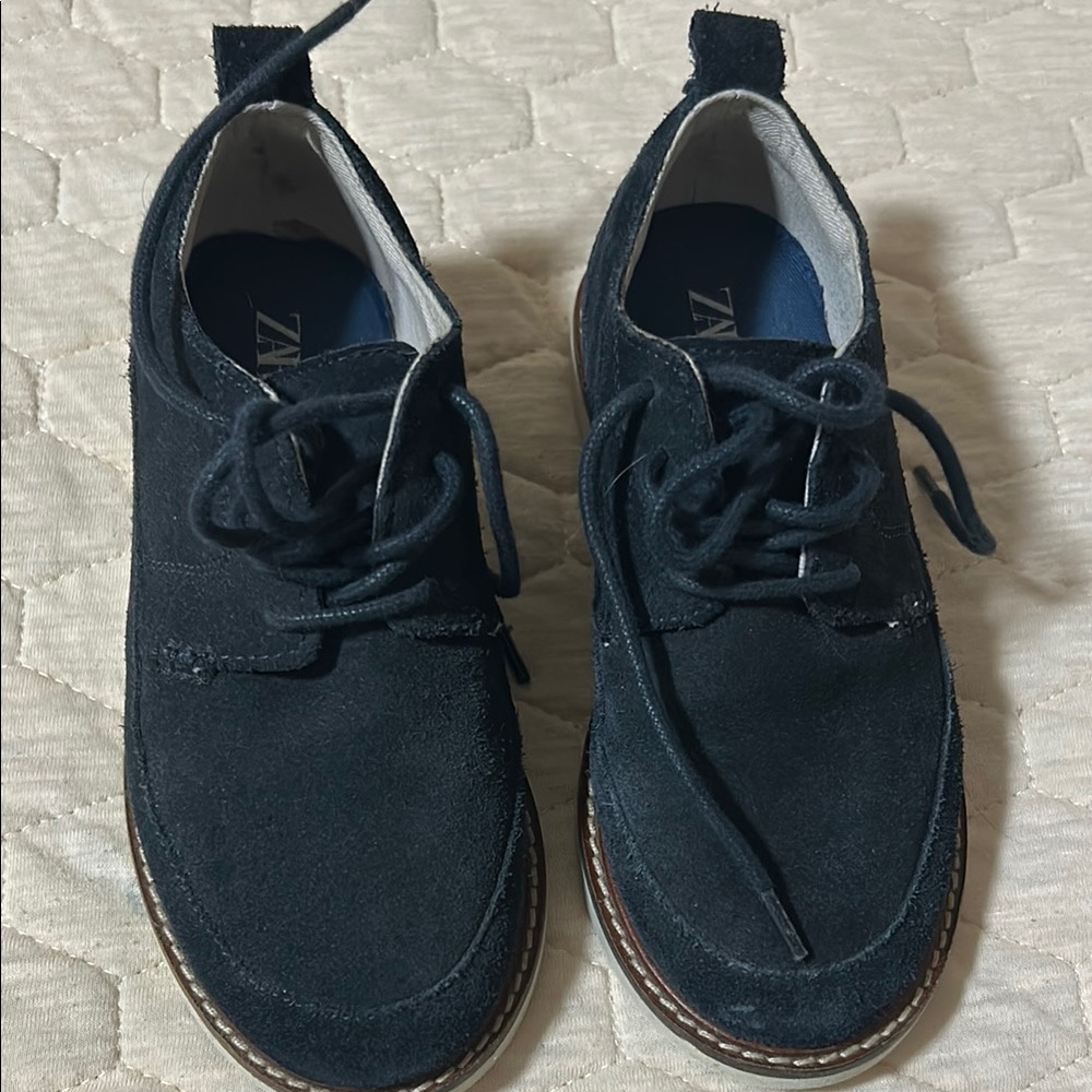 Men's Black Suede Shoes